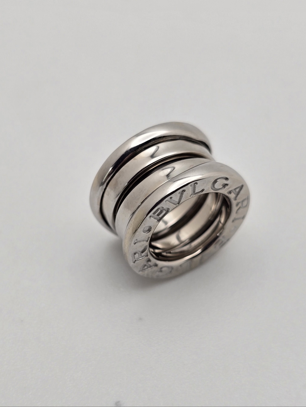 $3020 Bvlgari B.zero1 18K White Gold Pendant